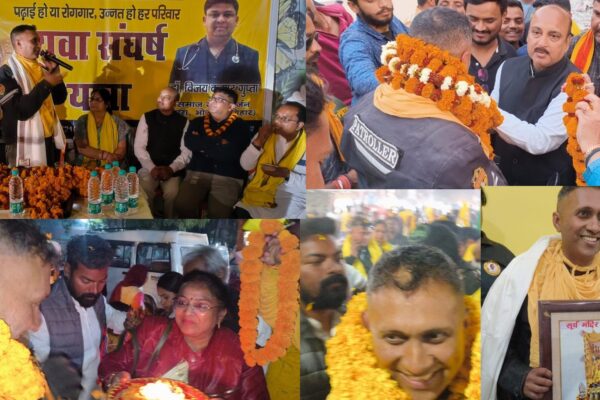 Ex IPS Anand Mishra in Ara: आनंद मिश्रा का जगह- जगह हुआ भव्य स्वागत, माँ आरण्य देवी से माँगा बिहार बदलने का आशीर्वाद