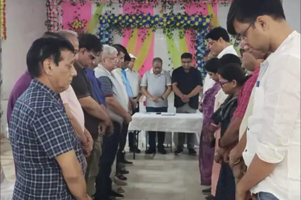 Condolence meet: IMA के सदस्यों ने डॉ बी के शुक्ला के पुत्र शोक पर जताया दुःख, दी गई श्रद्धांजली