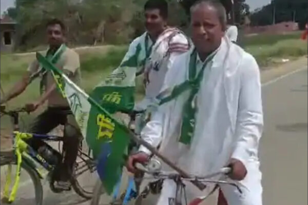Cycle rally:  मतदाता जागरूकता के लिए निकाली गई साईकिल रैली, मनोज कुमार झमन ने किया नेतृत्व